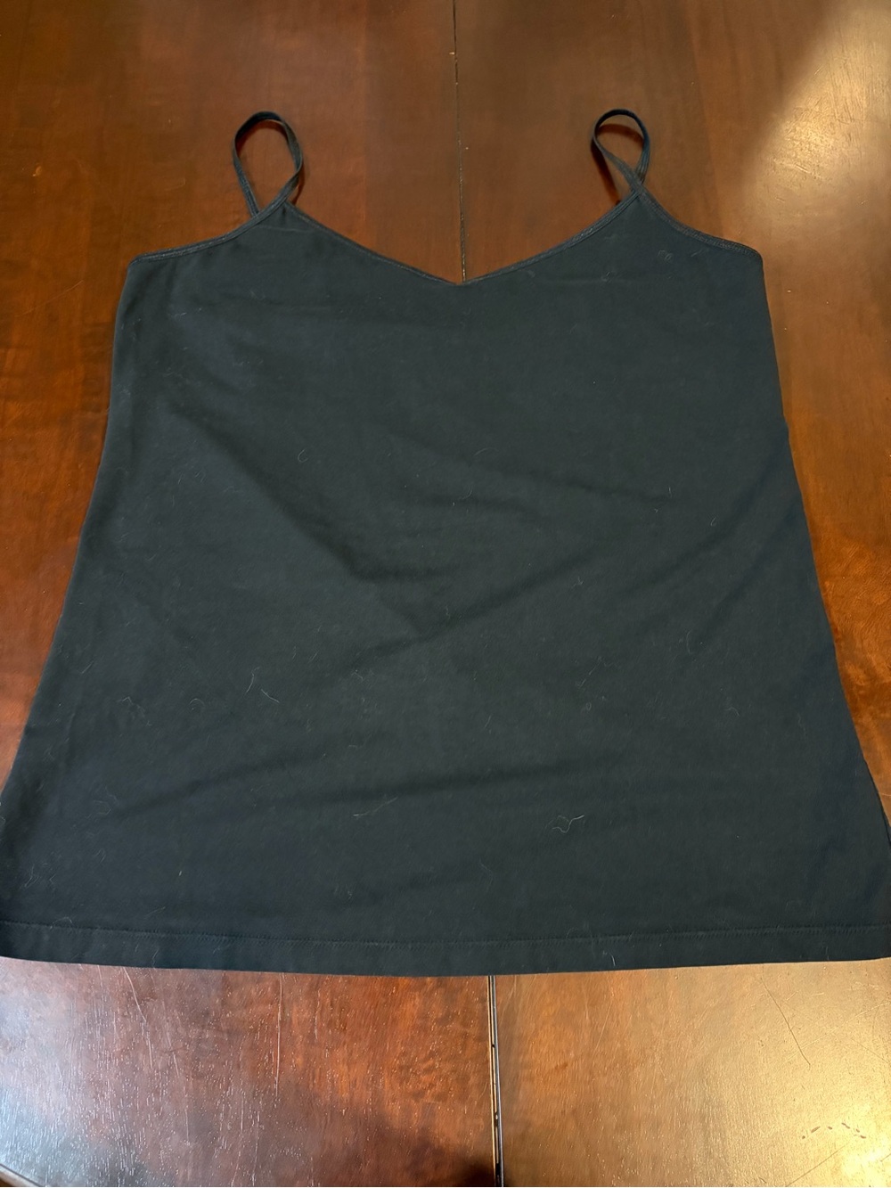 Old Navy Black V-Neck Spaghetti Strap Camisole